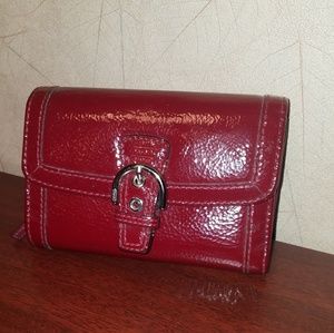 Coach Wallet Burgundy